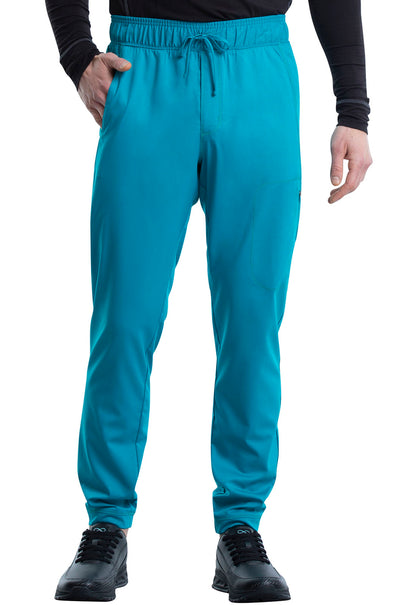 Revolution WW012 Men's Natural Rise Jogger Teal Blue