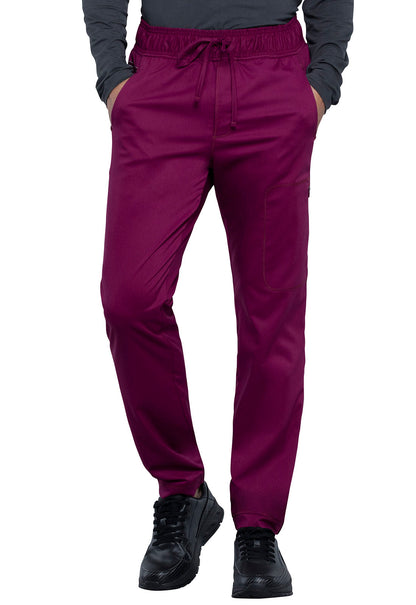 Revolution WW012 Men's Natural Rise Jogger Wine