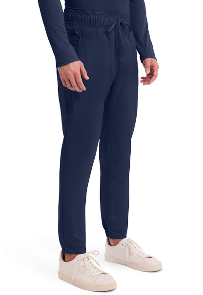 Workwear Revolution WW012 Men's Natural Rise Scrub Joggers Navy