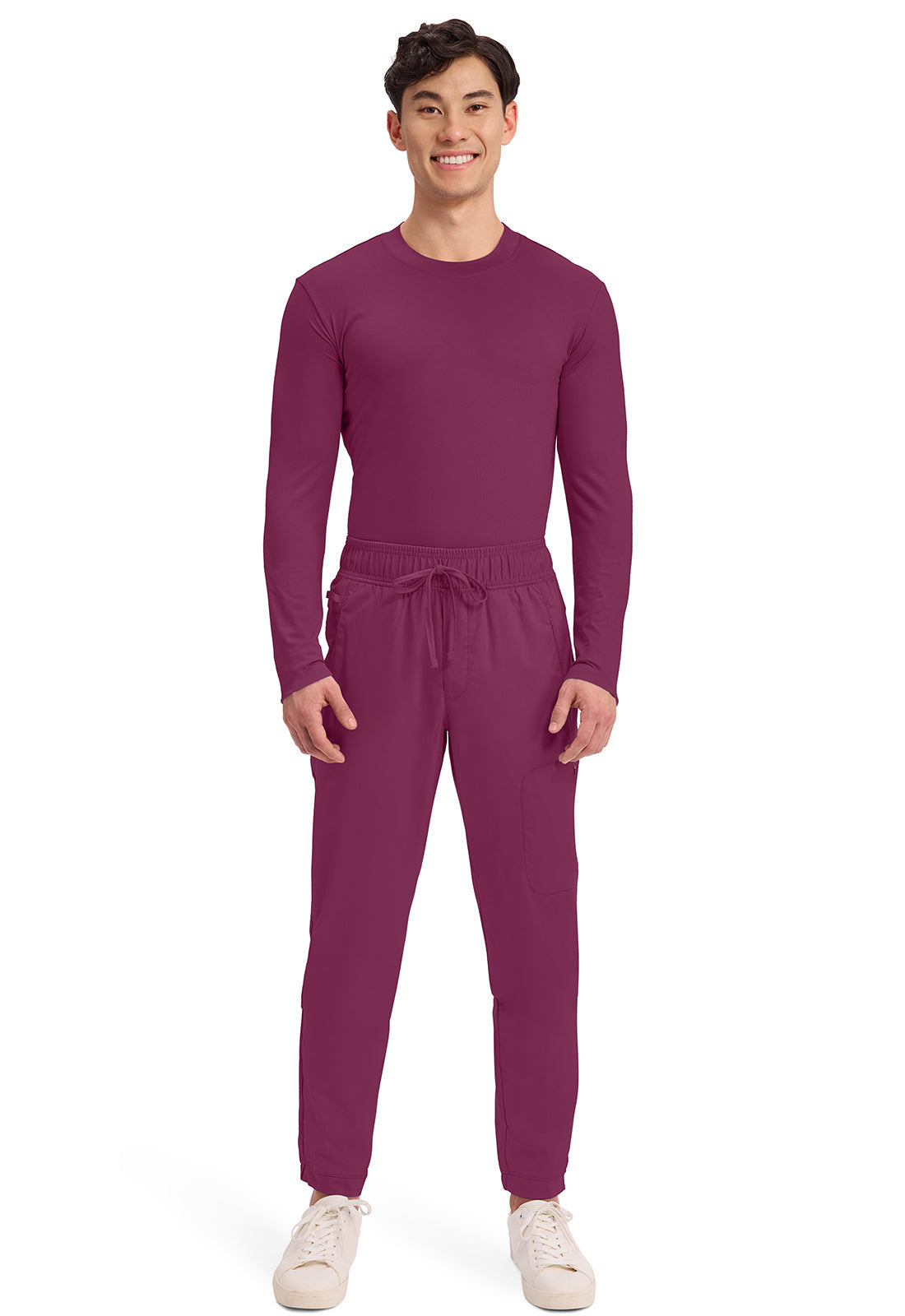 Workwear Revolution WW012 Men's Natural Rise Scrub image 2