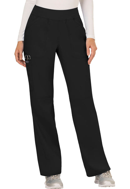 Revolution WW110 Mid Rise Straight Leg Pull-on Pants Black