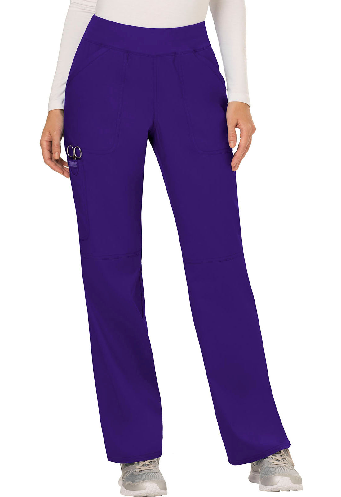 Revolution WW110 Mid Rise Straight Leg Pull-on Pants Grape