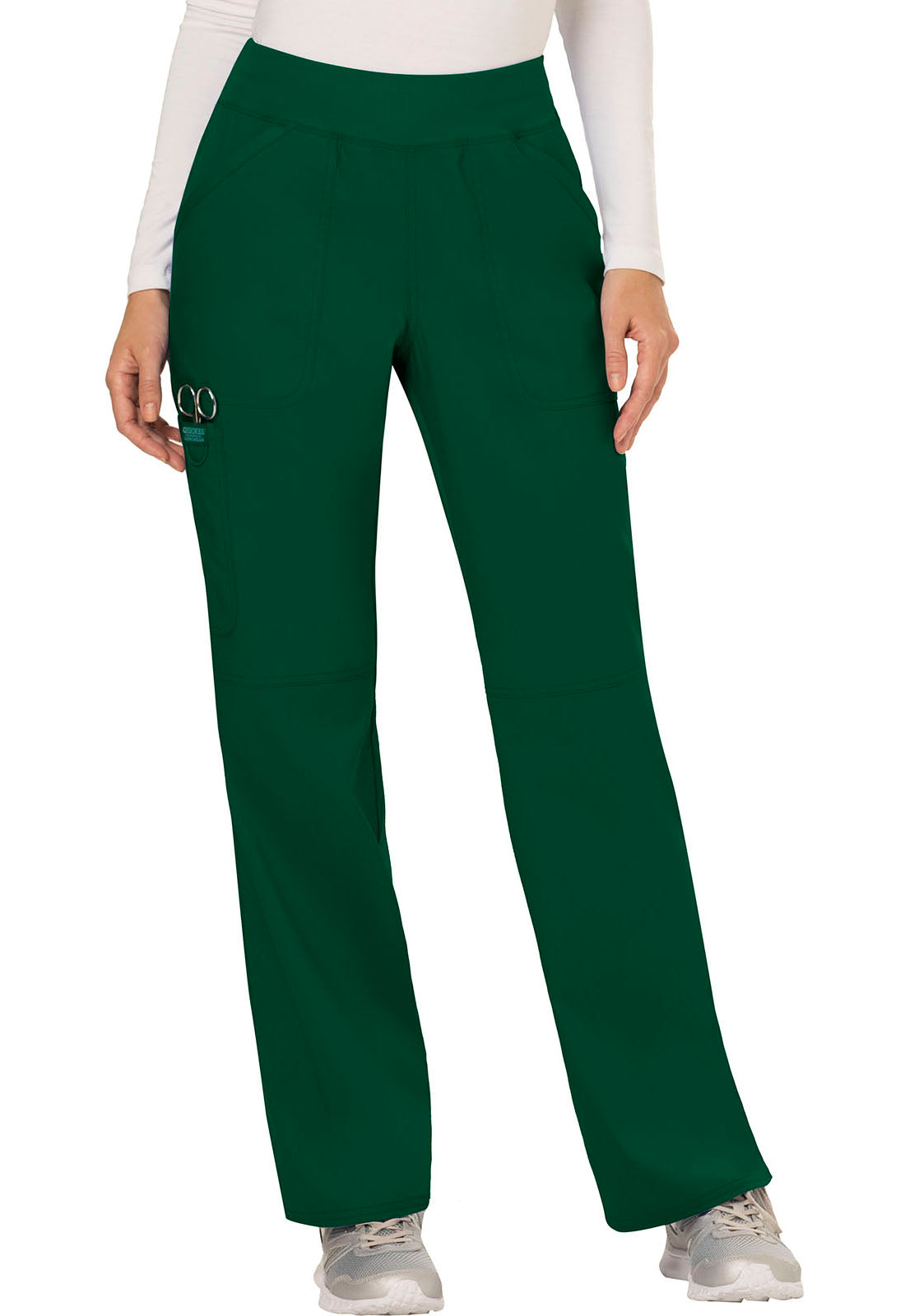 Revolution WW110 Mid Rise Straight Leg Pull-on Pants Hunter Green