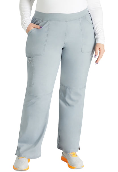 Revolution WW110 Mid Rise Straight Leg Pull-on Pants Grey