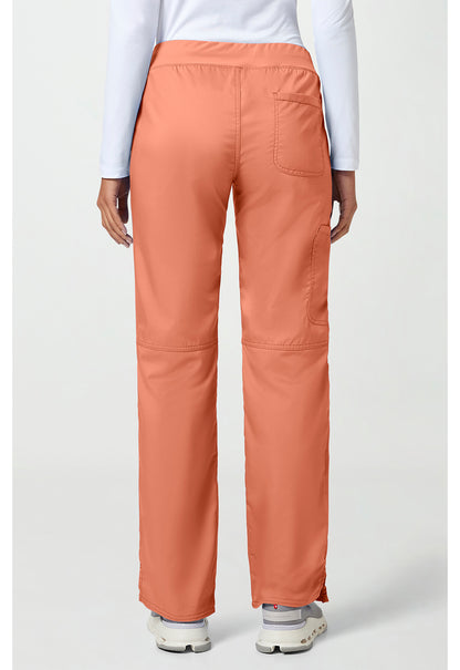 Revolution WW110 Mid Rise Straight Leg Pants Pull-On Pants Papaya Juice
