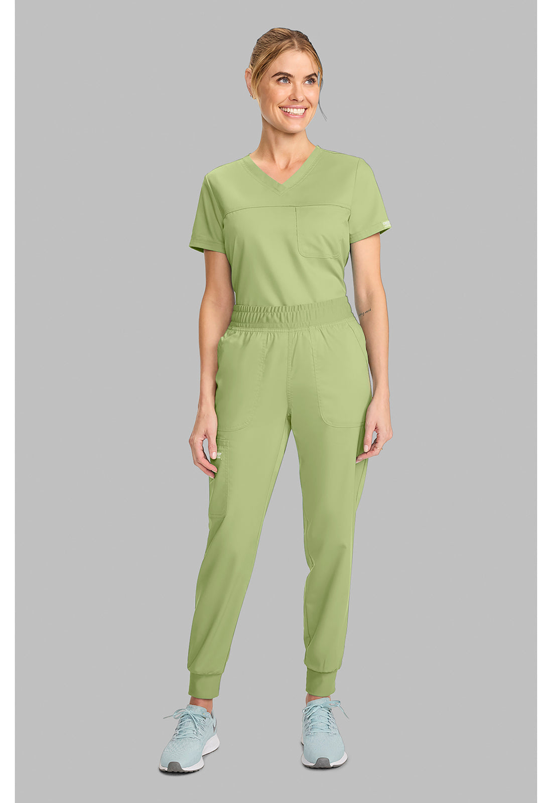 Workwear Revolution WW115 Women's Mid Rise Scrub Joggers image 2