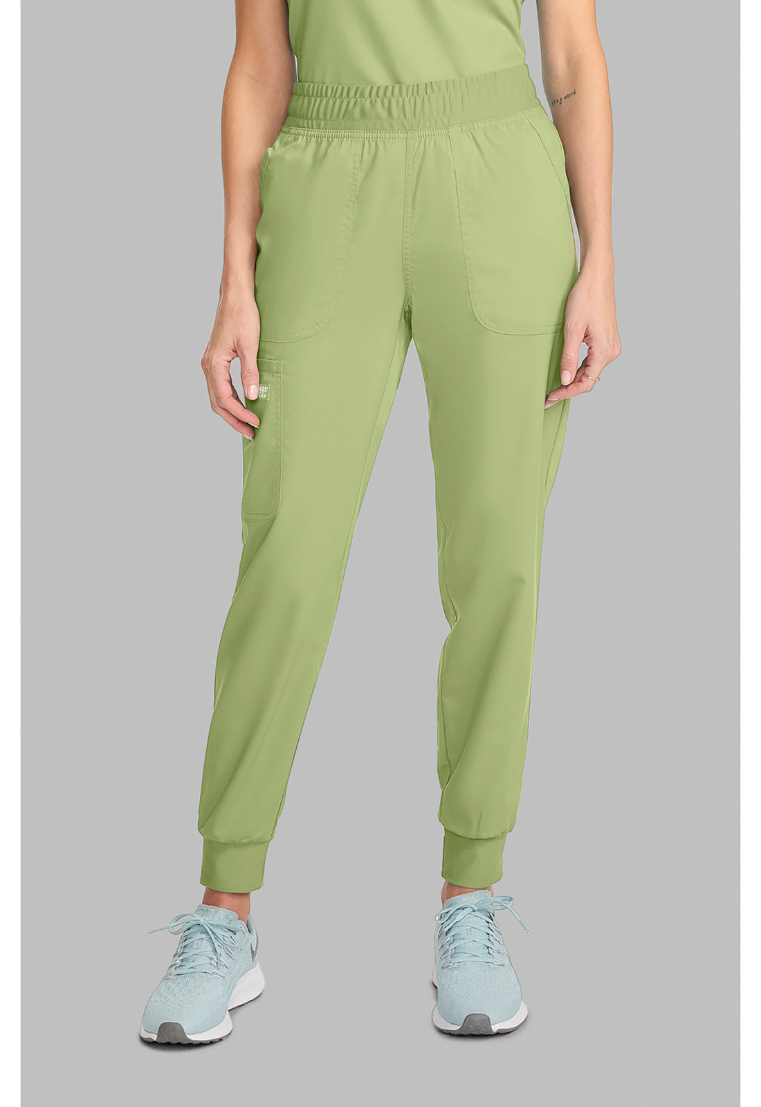 Workwear Revolution WW115 Women's Mid Rise Scrub Joggers image 1