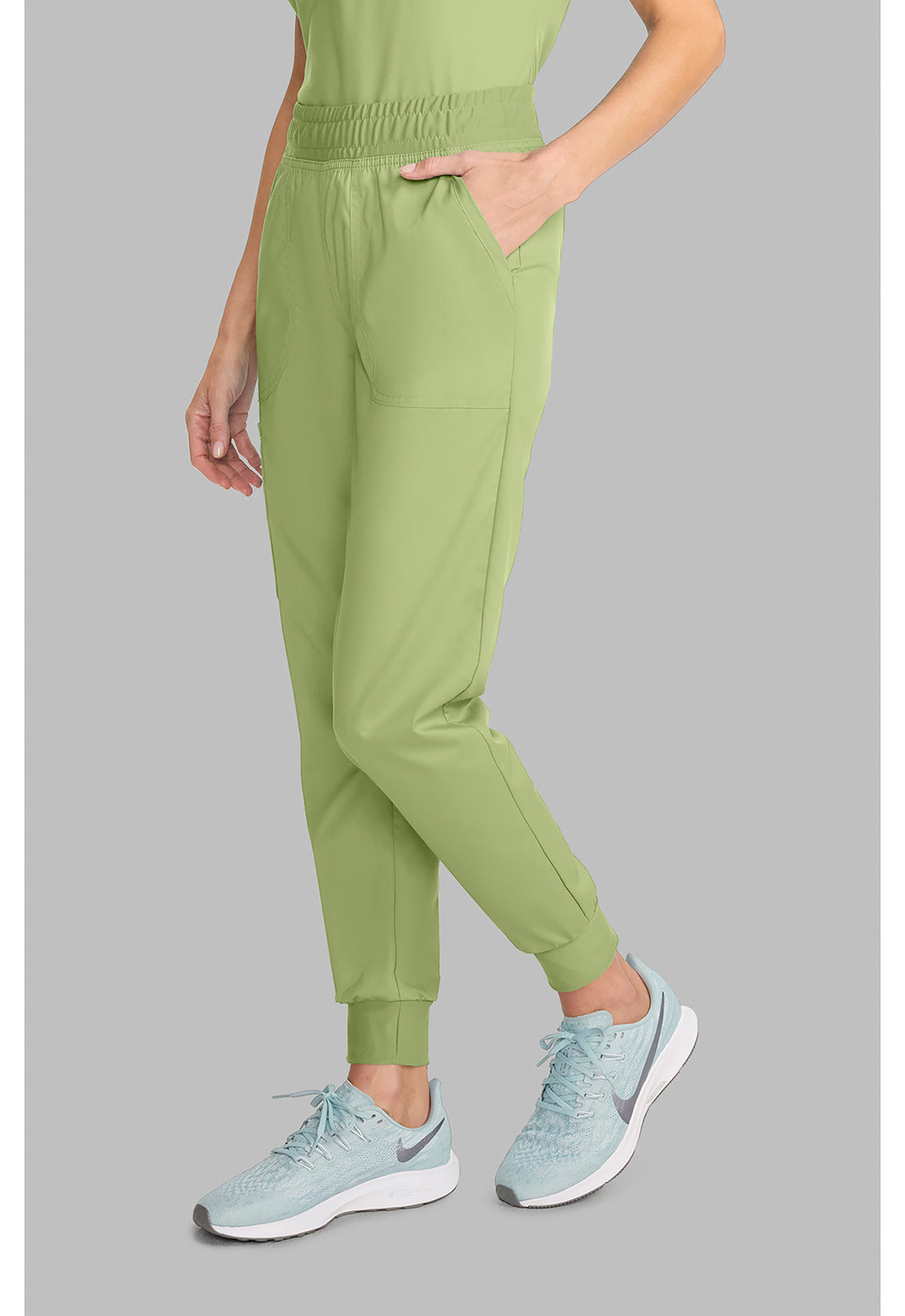 Workwear Revolution WW115 Women's Mid Rise Scrub Joggers image 3