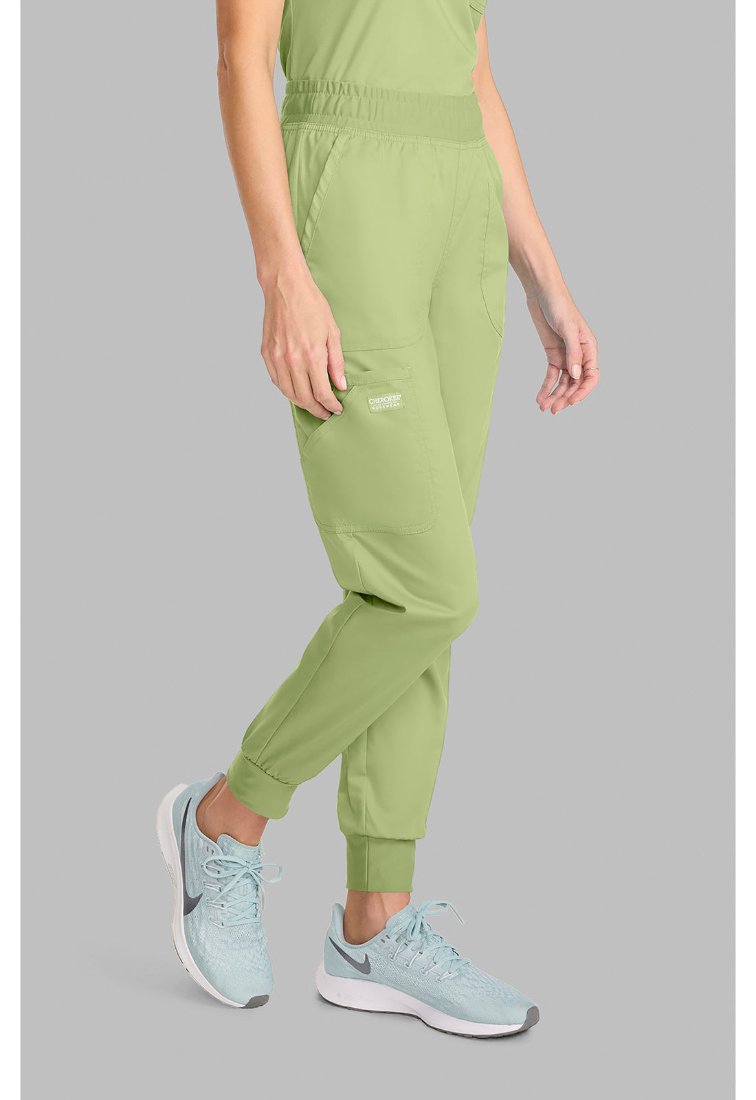 Workwear Revolution WW115 Women's Mid Rise Scrub Joggers image 5