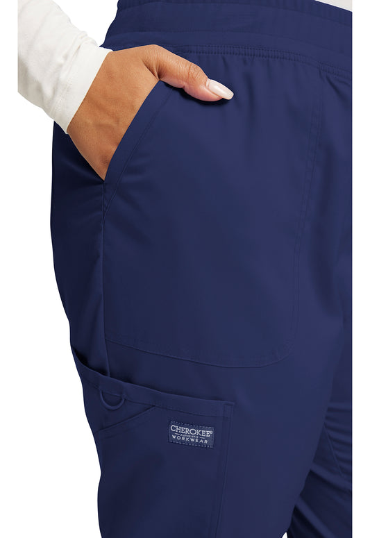 Workwear Revolution WW115 Women's Mid Rise Scrub Joggers Navy