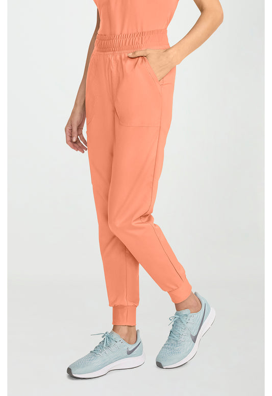 Revolution WW115 Mid Rise Jogger Pants Papaya Juice