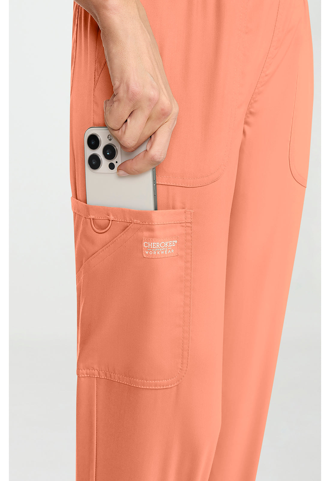 Revolution WW115 Mid Rise Jogger Pants Papaya Juice