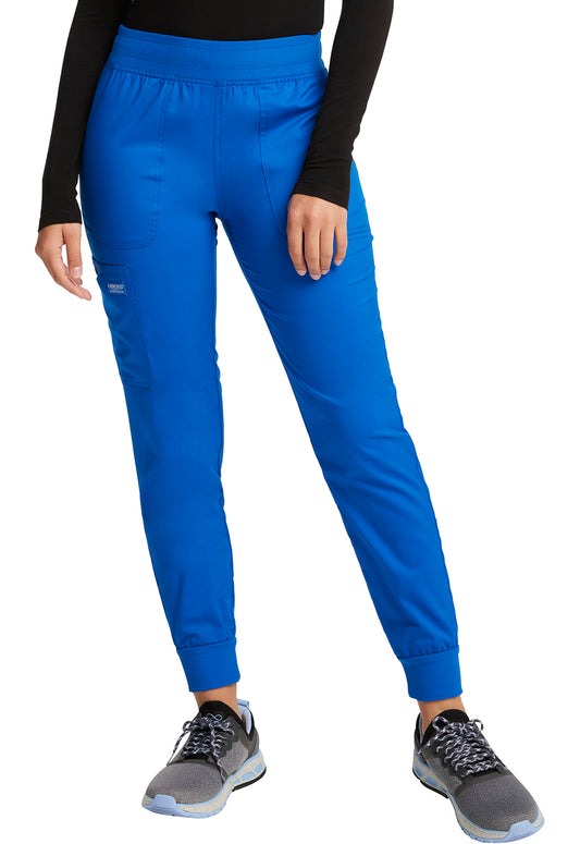 Workwear Revolution WW115 Women's Mid Rise Scrub Joggers Royal