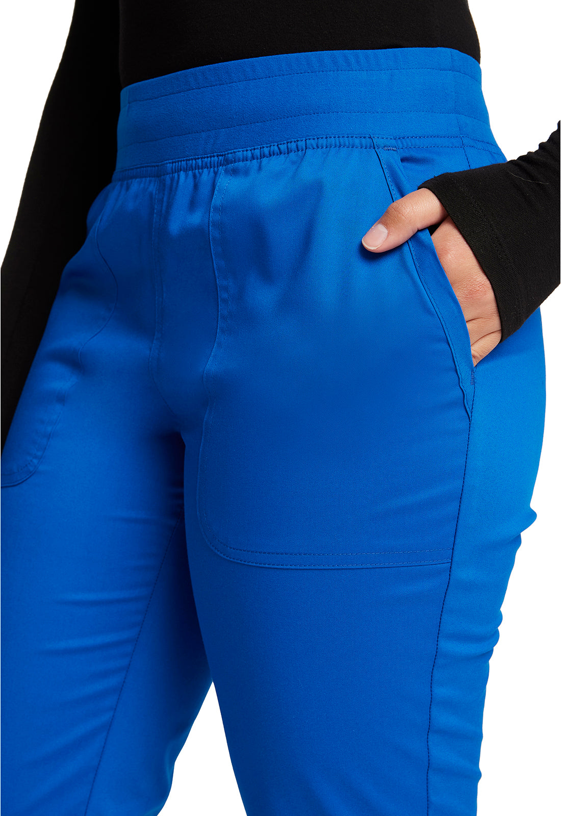 Workwear Revolution WW115 Women's Mid Rise Scrub Joggers Royal
