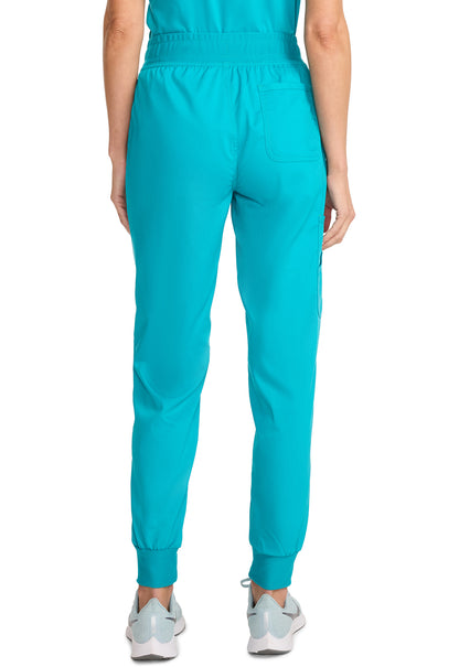 Workwear Revolution WW115 Women's Mid Rise Scrub Joggers Teal Blue
