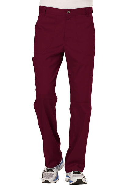 Revolution WW140 Men's Fly Front Pants Wine Model Image Front | Cherokee Workwear