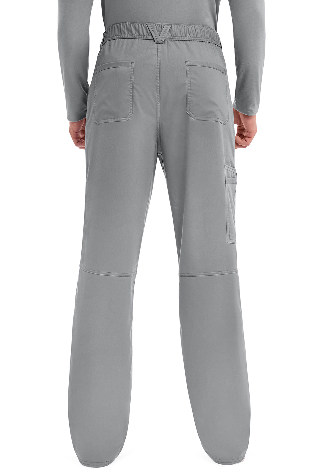 Workwear Revolution WW140 Men's Fly Front Scrub Pants Grey