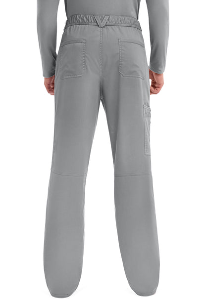 Workwear Revolution WW140 Men's Fly Front Scrub Pants Grey