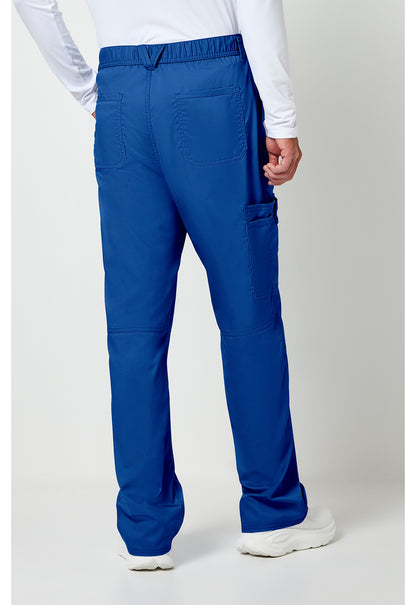 Workwear Revolution WW140 Men's Fly Front Scrub Pants Royal