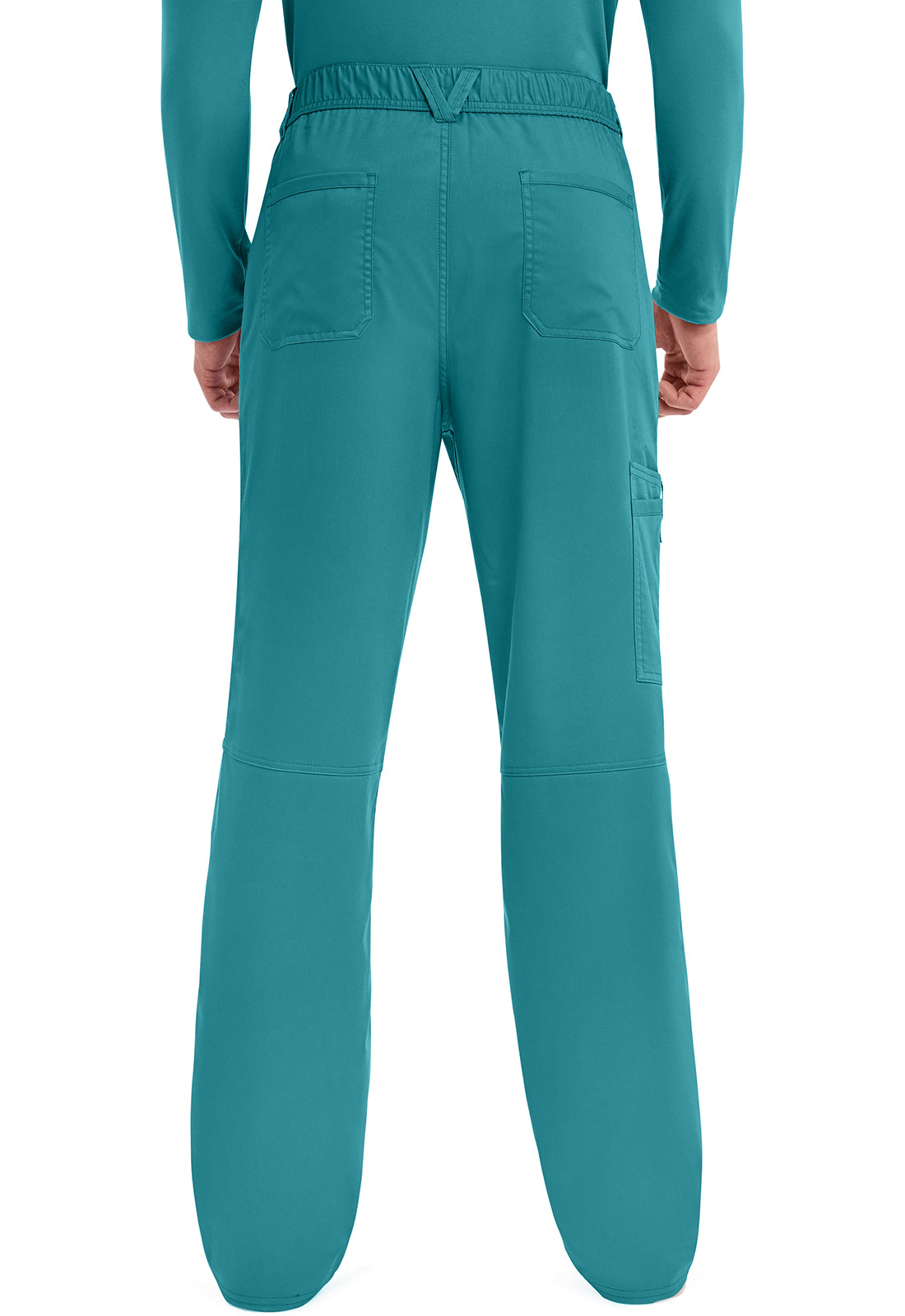 Workwear Revolution WW140 Men's Fly Front Scrub Pants Teal Blue