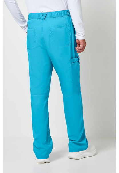 Workwear Revolution WW140 Men's Fly Front Scrub Pants image 4