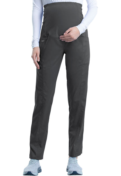 Revolution WW155 Maternity Straight Leg Pants Pewter