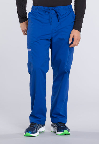 Professionals WW190 Men's Tapered Leg Fly Front Cargo Pants Galaxy Blue