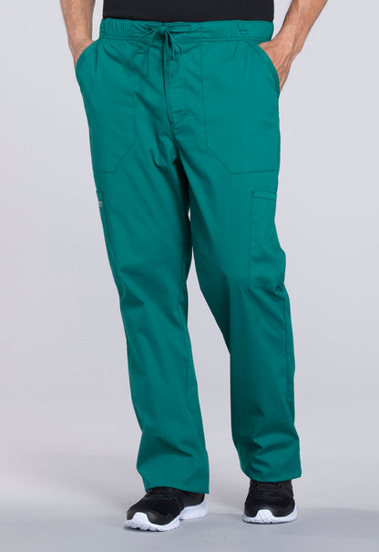 Professionals WW190 Men's Tapered Leg Fly Front Cargo Pants Hunter Green