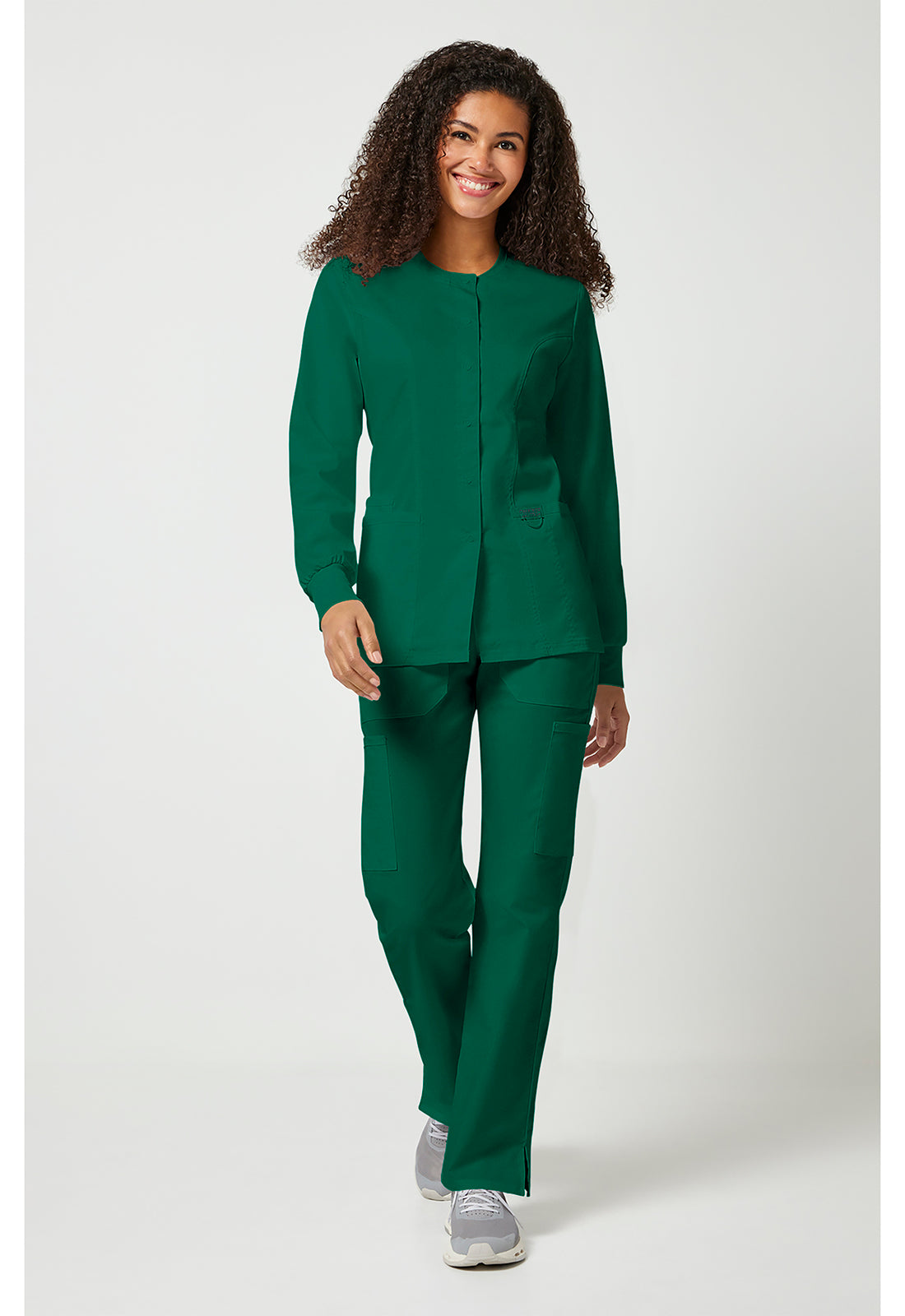 Wright State Revolution WW310 Snap Front Scrub Jacket