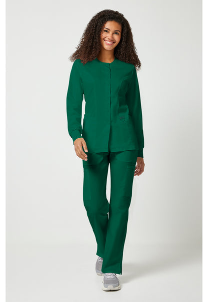 Wright State Revolution WW310 Snap Front Scrub Jacket