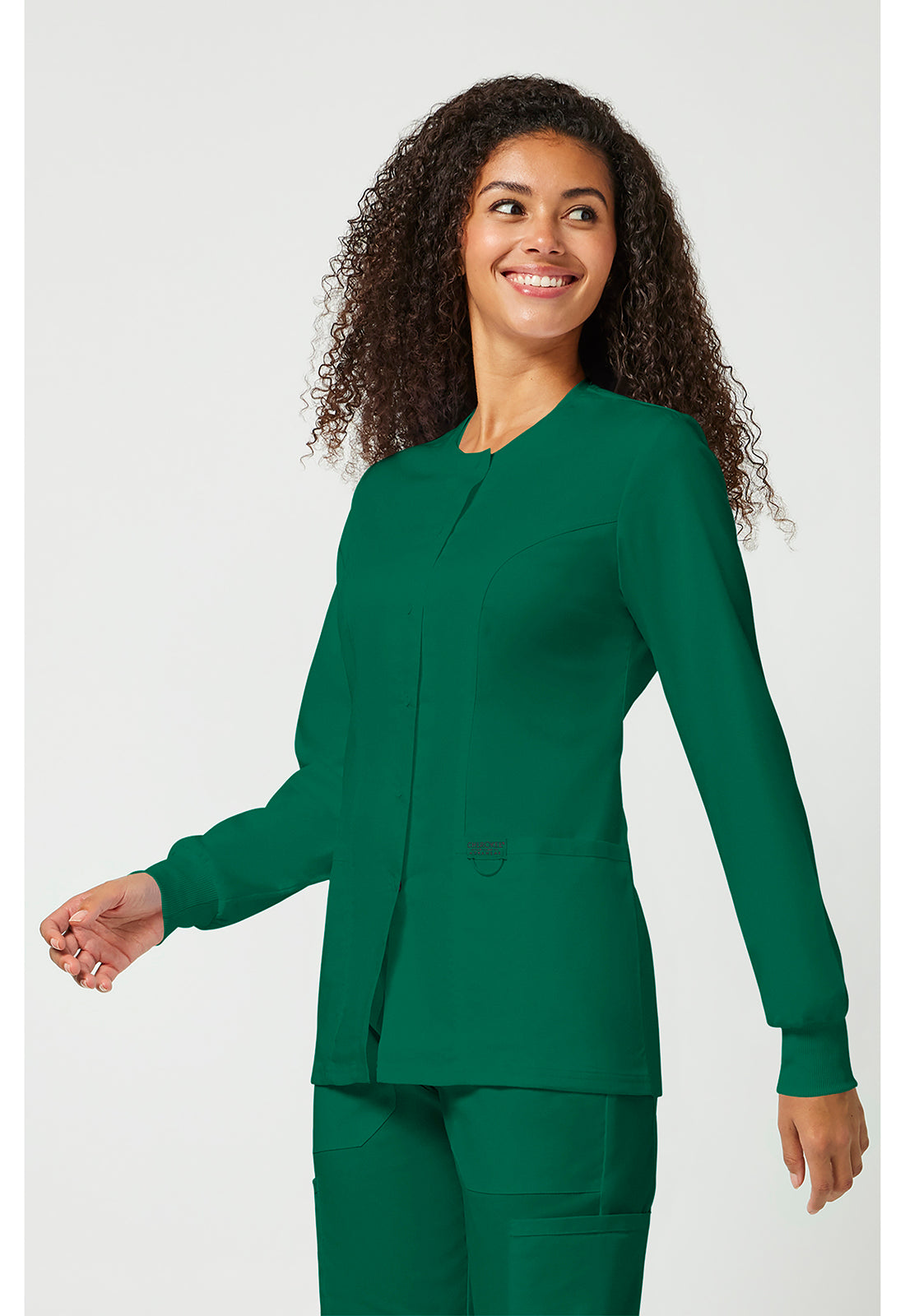 Wright State Revolution WW310 Snap Front Scrub Jacket