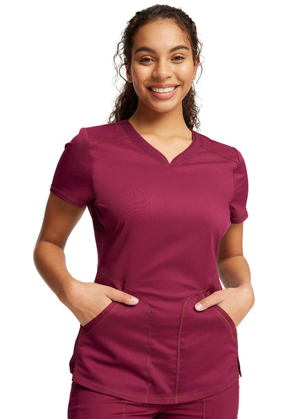 Workwear Revolution WW601 Women's V-Neck Scrub Top image 1