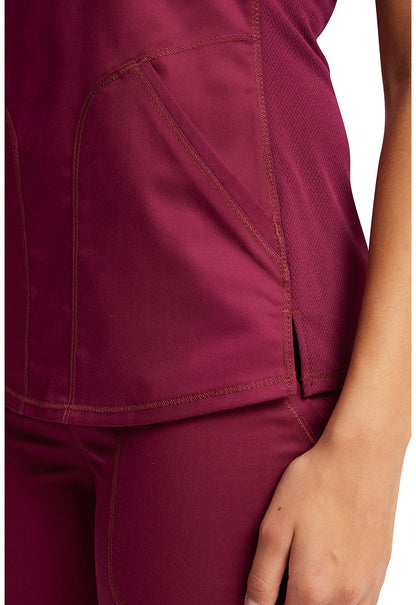 Workwear Revolution WW601 Women's V-Neck Scrub Top image 2