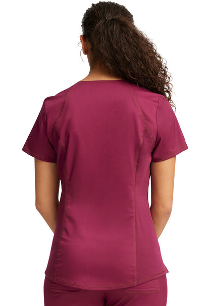 Workwear Revolution WW601 Women's V-Neck Scrub Top image 4