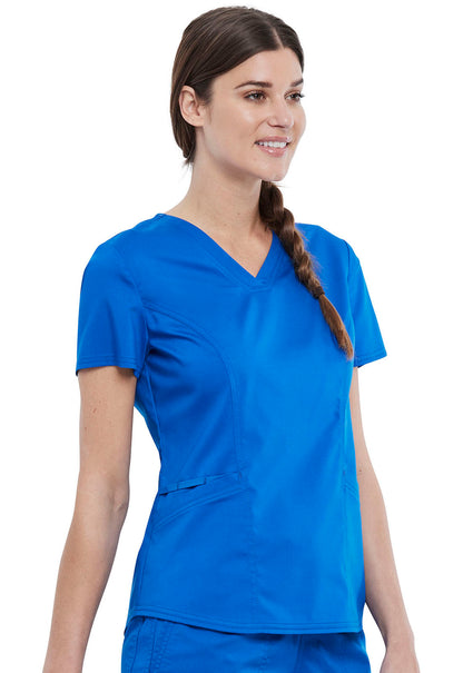 Workwear Revolution WW612 Women's V-Neck Scrub Top Royal