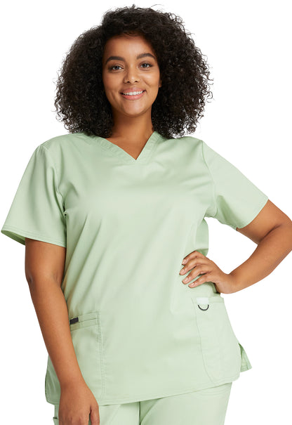 Workwear Revolution WW620 Women's V-Neck Scrub Top Cucumber