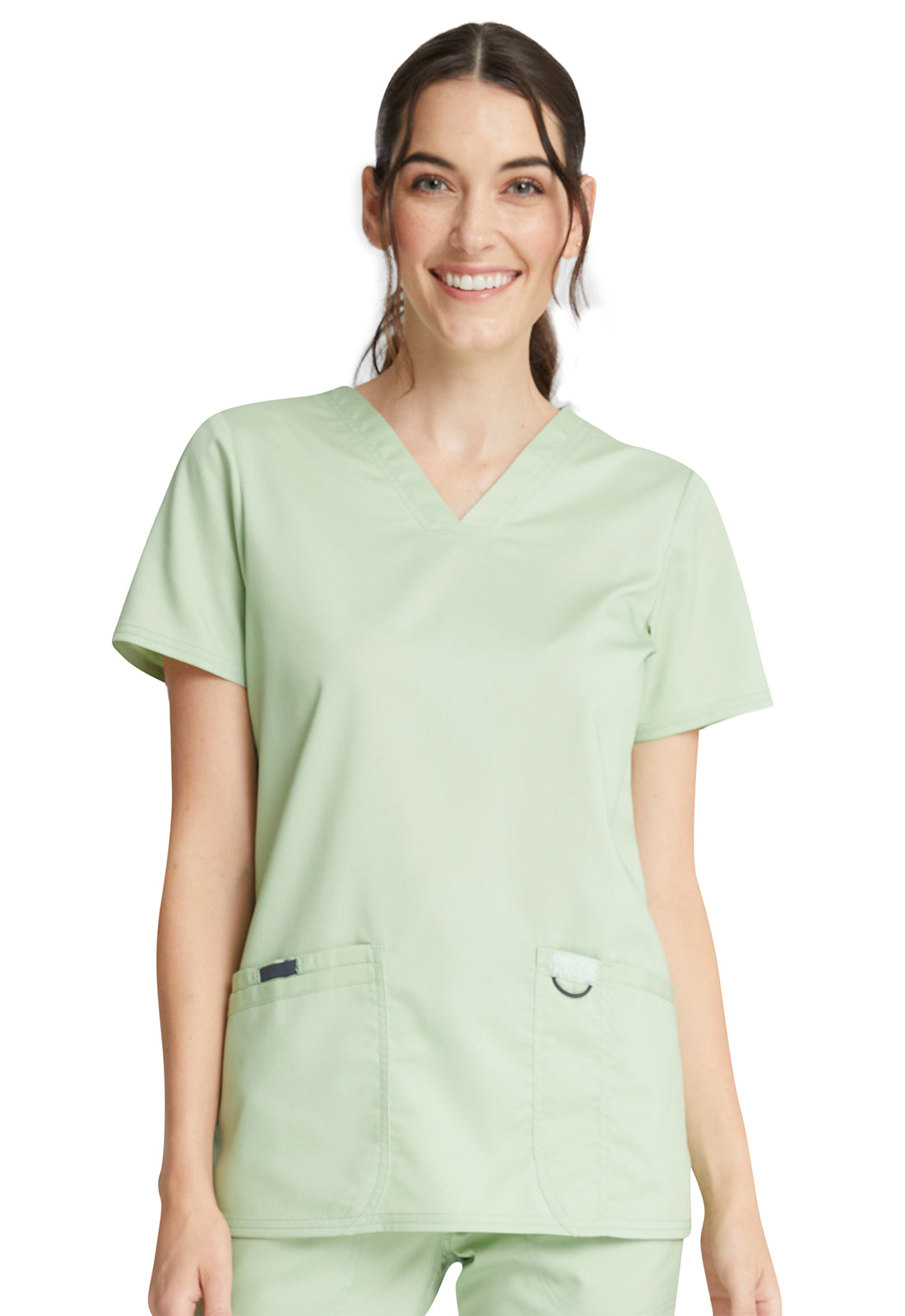 Workwear Revolution WW620 Women's V-Neck Scrub Top Cucumber