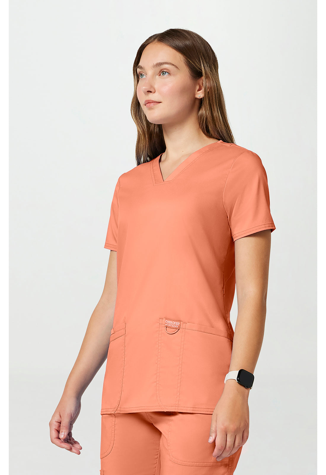 Revolution WW620 V-Neck Top Papaya Juice