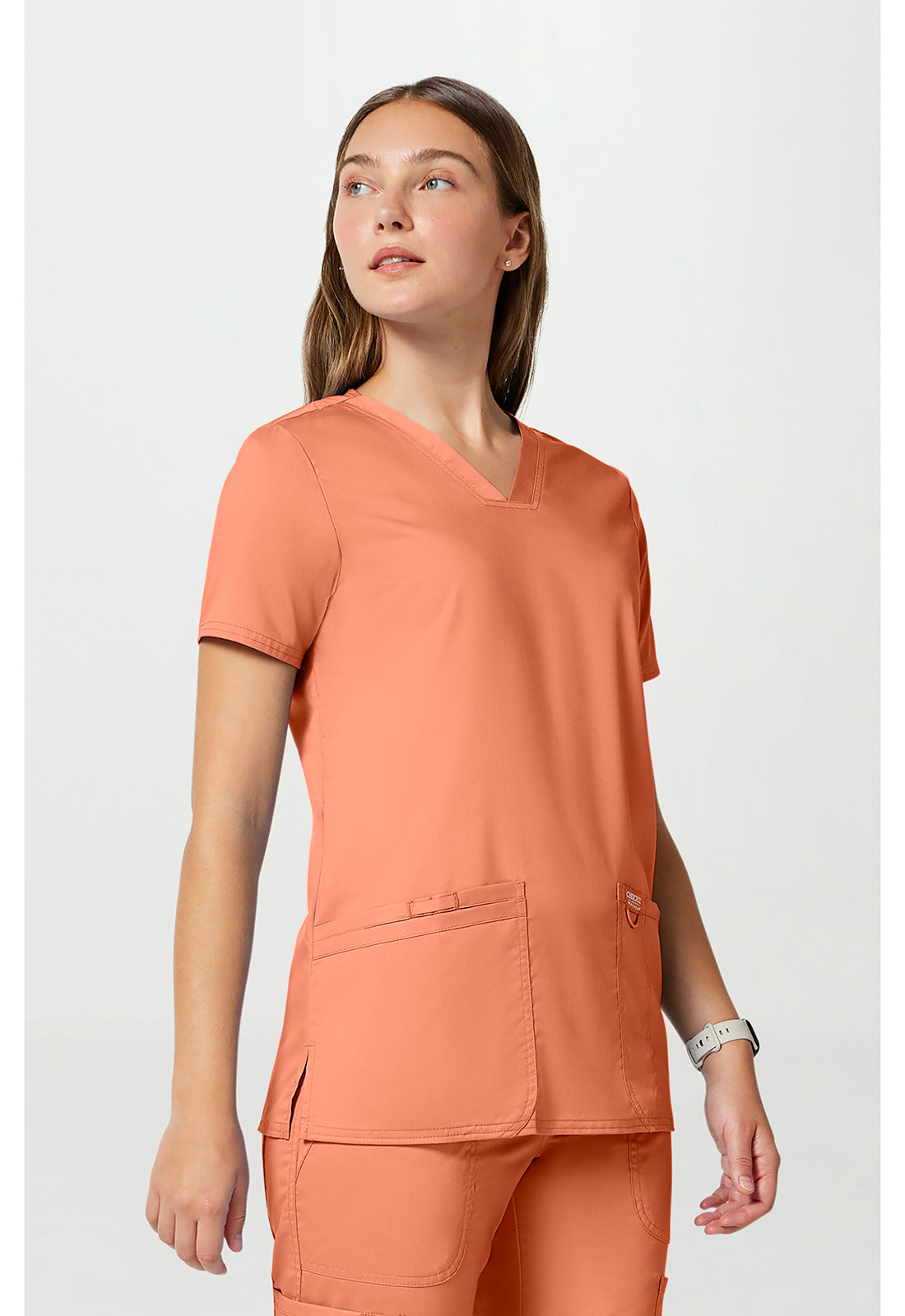 Revolution WW620 V-Neck Top Papaya Juice