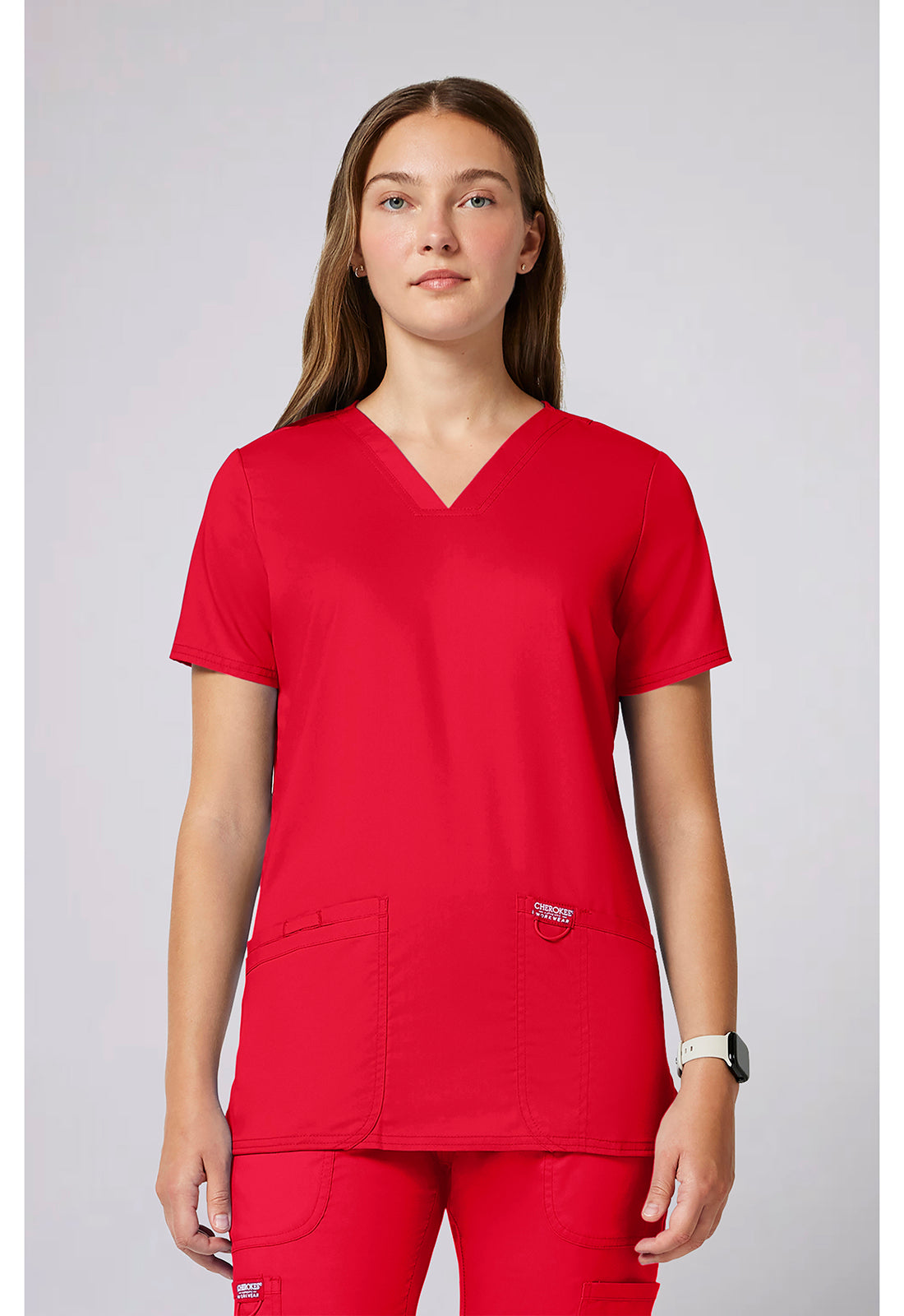 Workwear Revolution WW620 Women's V-Neck Scrub Top image 1