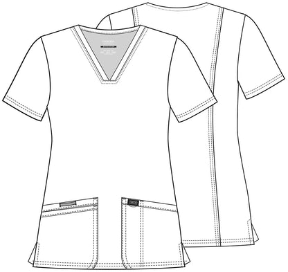 Revolution WW620 V-Neck Top Papaya Juice