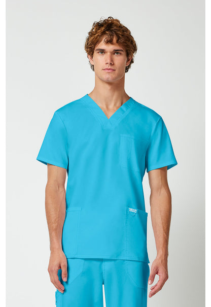 Workwear Revolution WW670 Men's V-Neck Scrub Top image 1