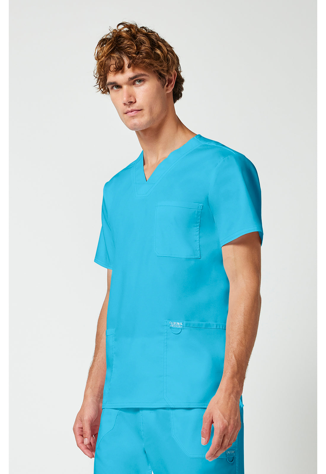 Workwear Revolution WW670 Men's V-Neck Scrub Top image 3