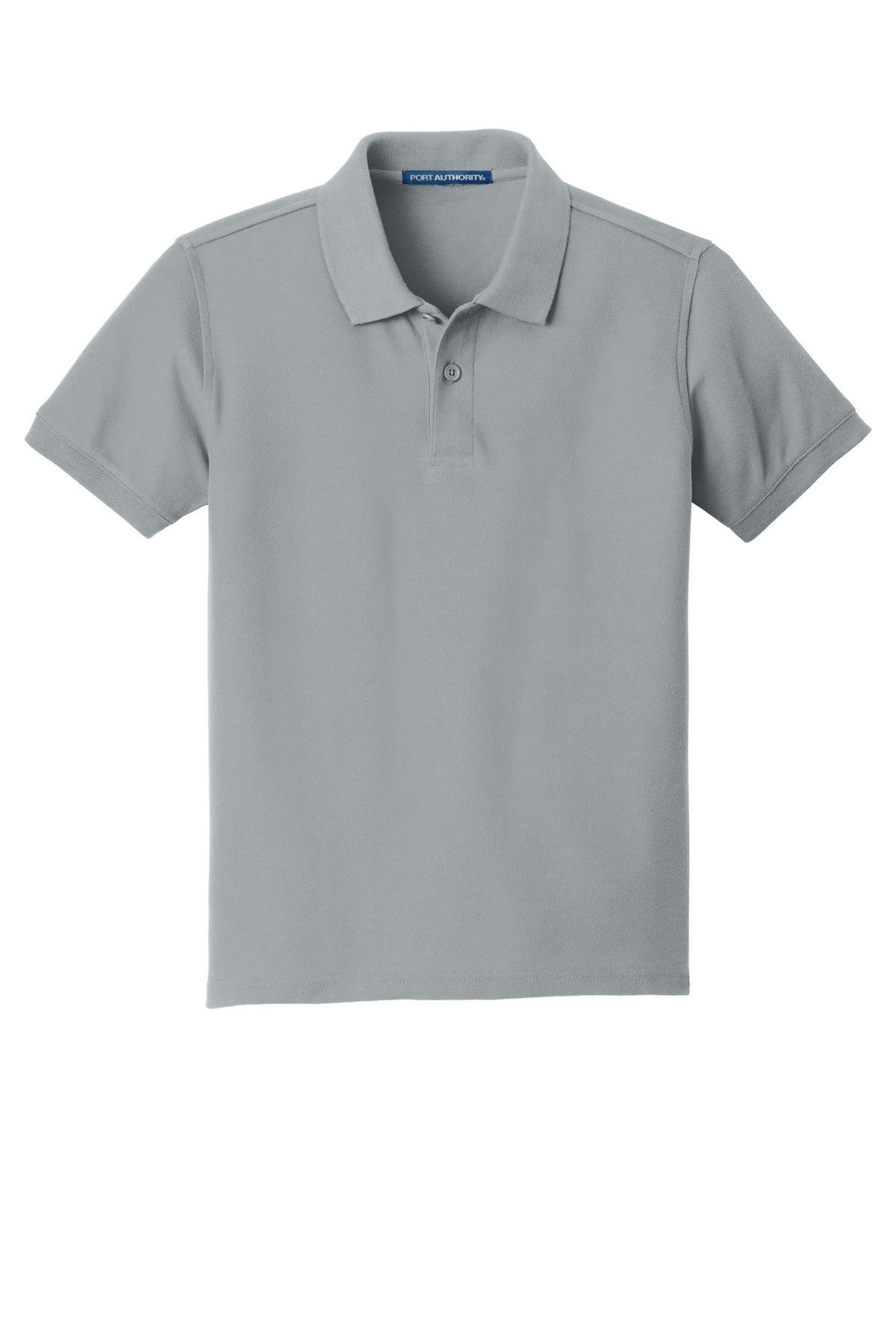 Port Authority Youth Core Classic Pique Polo. Y100 Gusty Grey