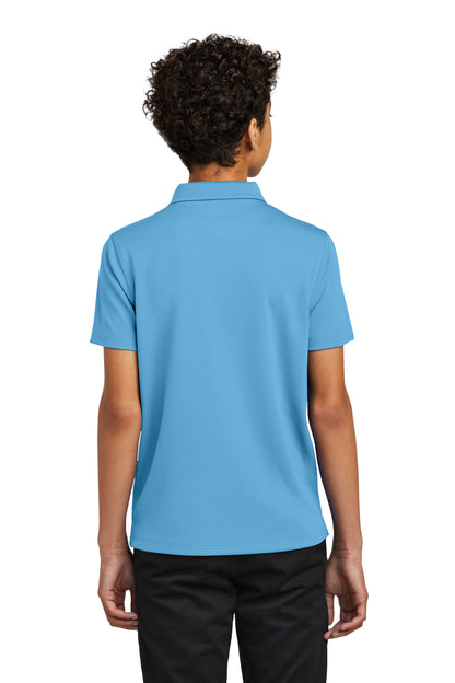 Port Authority Youth Dry Zone UV Micro-Mesh Polo Y110 Carolina Blue