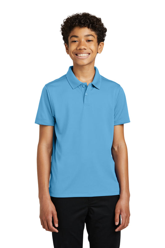 Port Authority Youth Dry Zone UV Micro-Mesh Polo Y110 Carolina Blue