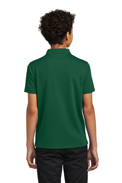 Port Authority Youth Dry Zone UV Micro-Mesh Polo Y110 Deep Forest Green