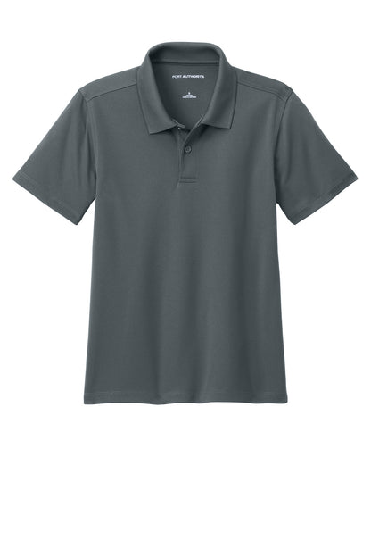 Port Authority Youth Dry Zone UV Micro-Mesh Polo Y110 Graphite