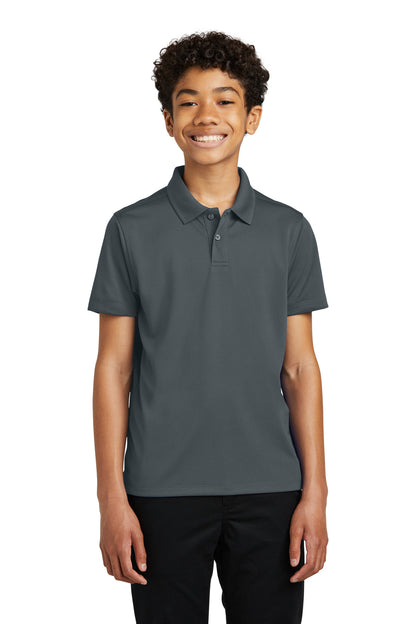 Port Authority Youth Dry Zone UV Micro-Mesh Polo Y110 Graphite
