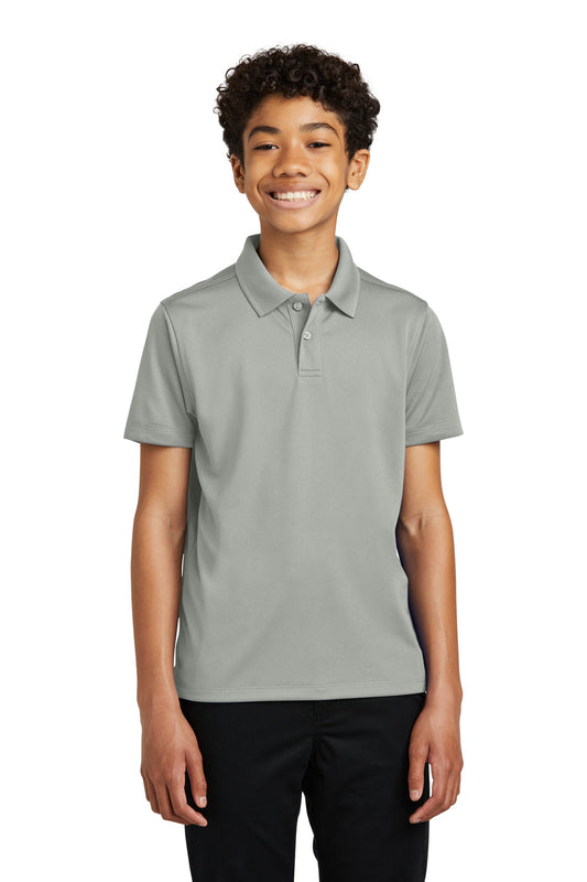 Port Authority Youth Dry Zone UV Micro-Mesh Polo Y110 Gusty Grey